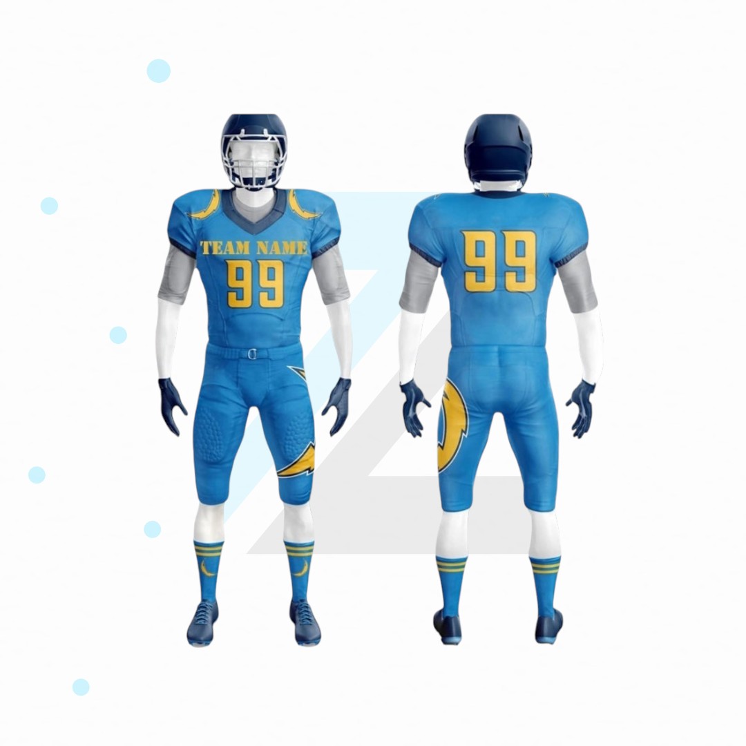 Velocity-Armor American Football Uniform | Speed angle 2